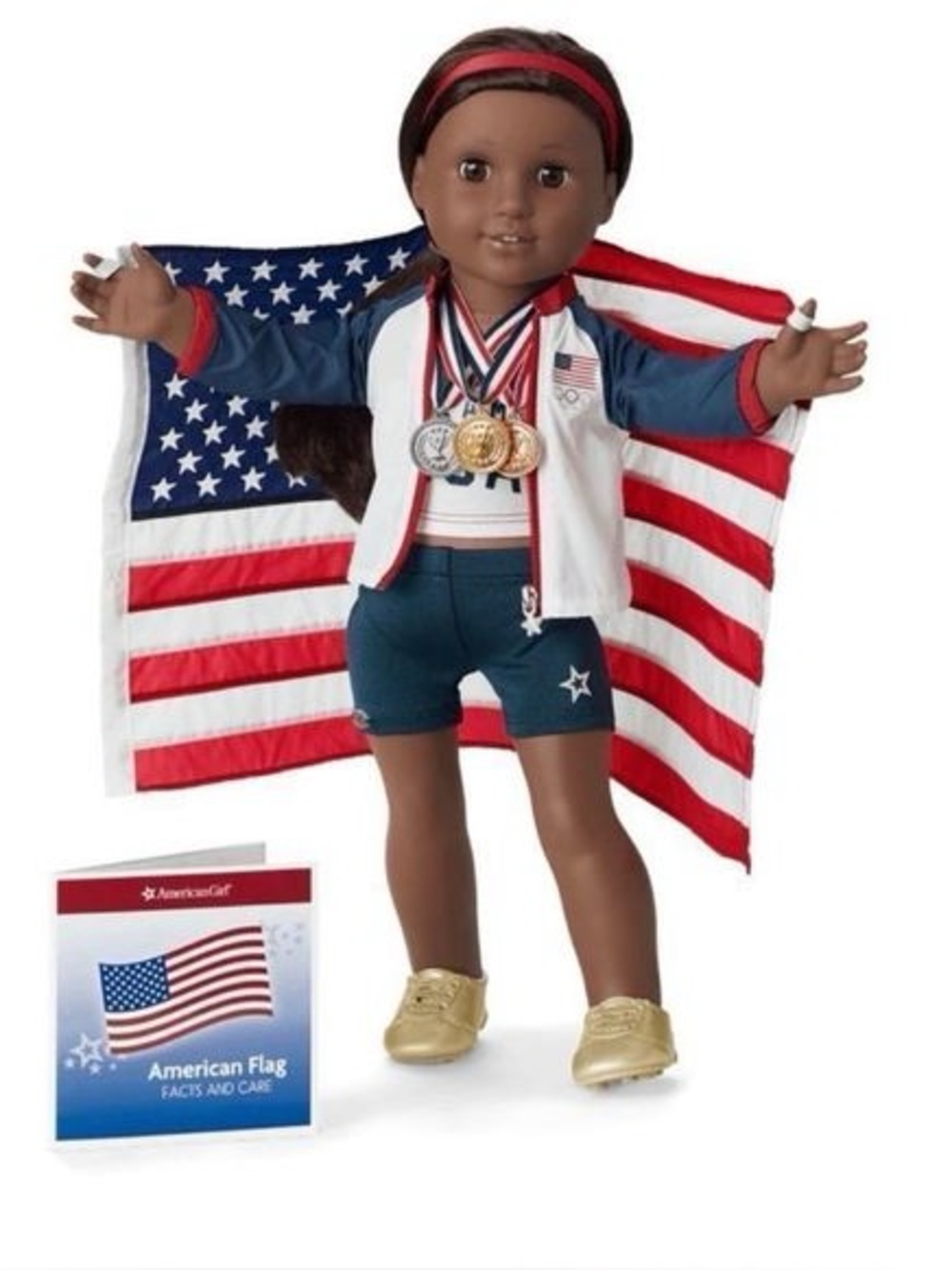 NWT American Girl Team USA Medal Ceremony Set RETIRED